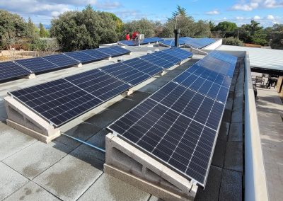 Instalación fotovoltaica en una vivienda unifamiliar en Valdemorillo